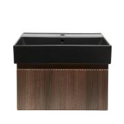 Koupelnová skříňka s umyvadlem SAT Evolution 58x30x44,8 cm ořech mat SATEVO60NAU2B. obr. 3 