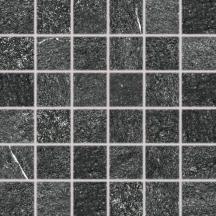 Mozaika Rako Quarzit černá