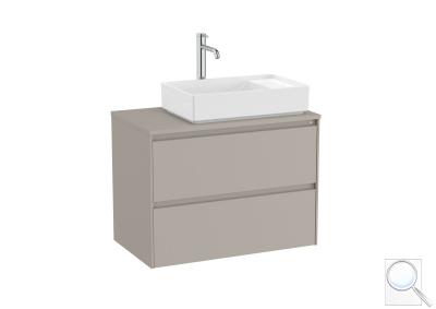 Koupelnová skříňka pod umyvadlo Roca Ona 79,4x58,3x45,7 cm písková mat ONADESK802ZPMP obr. 1