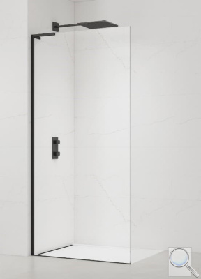 Sprchová zástěna walk-in 100 cm SAT Walk-in SATBWI100ZAVLC. obr. 1