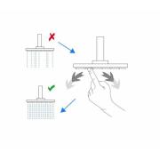 Sprchový systém Optima s vanovým termostatem bílá/chrom OPTIMASSTZV. obr. 12