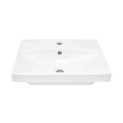 Umyvadlo SAT Brevis 50,5x40 cm otvor pro baterii uprostřed SATBRE5040S. obr. 2