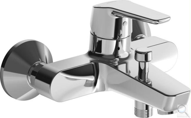 Vanová baterie Hansa HA224 bez sprchového setu 150 mm chrom SIKOBHE222. 