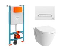 Závěsný WC set do lehkých stěn / předstěnová Vitra S50 SIKOVSW4