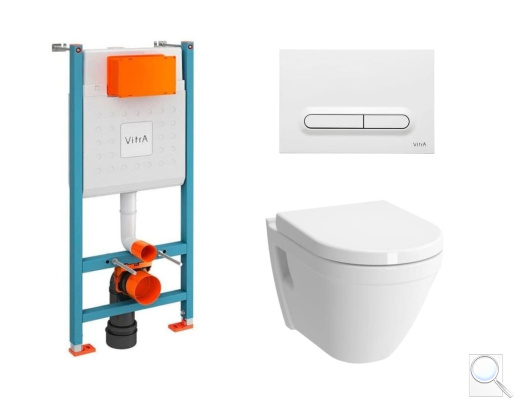 Závěsný WC set do lehkých stěn / předstěnová Vitra S50 SIKOVSW4. obr. 1