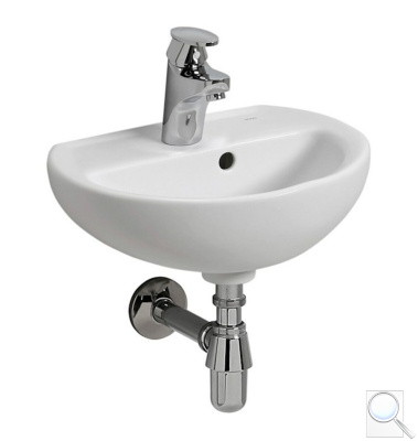 Umývátko Kolo Rekord 40x33 cm otvor pro baterii uprostřed K92140000. 