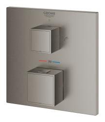 Termostat Grohe Grohtherm Cube bez podomítkového tělesa kartáčovaný Hard Graphite 24155AL0