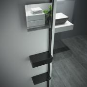 Nastavitelné zrcátko pro SAT Walk-In, černá, SATWIDOPLZRCC. obr. 4