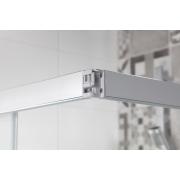 Sprchový kout čtverec 80x80x190, 90x90x190, 100x100x190 cm SAT TEX chrom lesklý. obr. 8 