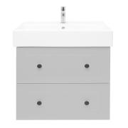 Koupelnová skříňka s umyvadlem Naturel Forli 80x45x46 cm šedá mat FORLI80GMUSAT. obr. 2&nbsp;