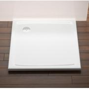 Sprchová vanička čtvercová SAT Brevis 80x80 cm litý mramor bílá SATSVRBRE80Q. obr. 5&nbsp;