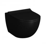 WC sedátko Vitra Sento duroplast černá matná 120-083R009 (obr. 3)