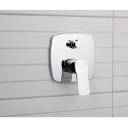 Vanová baterie Optima Cube Way včetně podomítkového tělesa chrom CU215. obr. 8