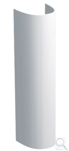 Sloup k umyvadlu Geberit Selnova 19x17 cm otvor pro baterii uprostřed 500.341.01.7. obr. 1