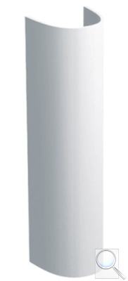 Sloup k umyvadlu Geberit Selnova 19x17 cm otvor pro baterii uprostřed 500.341.01.7. obr. 1