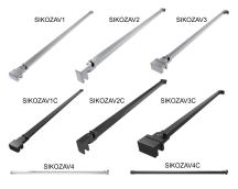 Upevňovací rameno 120 cm SAT Walk-in