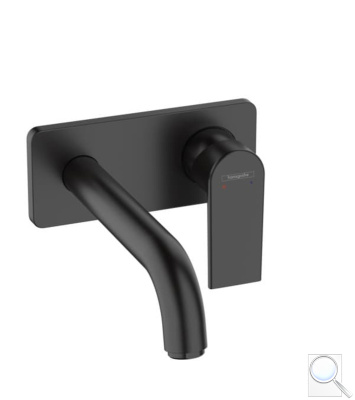 Umyvadlová baterie Hansgrohe Vernis Shape bez podomítkového tělesa černý mat 71578670. obr. 1