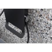 Sprchový panel SIKO na stěnu černá/chrom ALUSHOWERC. obr. 12&nbsp;