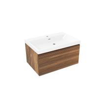 Koupelnová skříňka s umyvadlem Naturel Elsa 79x35x45,5 cm eben mat ELSA80EBU4