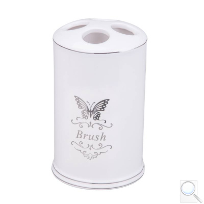 Držák kartáčků Optima Provence bílá PRO11.