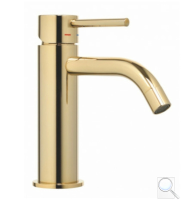 Umyvadlová baterie Paffoni Light bez výpusti white gold LIG071WG. obr. 1