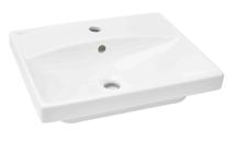Umyvadlo SAT Brevis 50,5x40 cm otvor pro baterii uprostřed SATBRE5040S