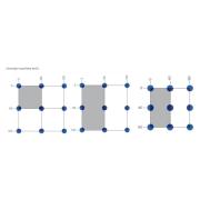 Gumový terč Eterno Ivica pod dlažbu 6 mm, šířka spáry 4 mm. &nbsp;