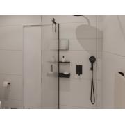 Sprchový systém SAT B-Way včetně podomítkového tělesa černá SATBPSETBW2. obr. 4&nbsp;