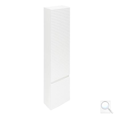 Koupelnová skříňka vysoká Naturel Savona 40,2x157x21,7 cm bílá lesk SAVONAV40BI obr. 1