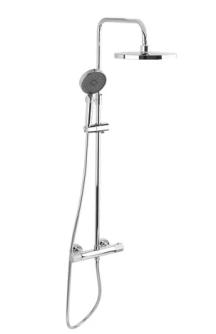 Sprchový systém SAT s termostatickou baterií chrom SATSSTK
