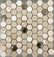 Mozaika Mosavit Hexagono beige