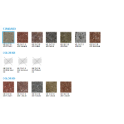 Tvarovka štípaná ze 4 stran - sloupová. Barvy KB 15-21 B 400 Standard