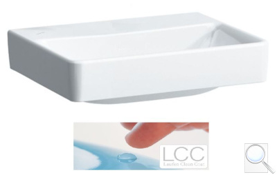 Umývátko Laufen Pro S 45x34 cm bez otvoru pro baterii, bez přepadu H8169614001421. obr. 1