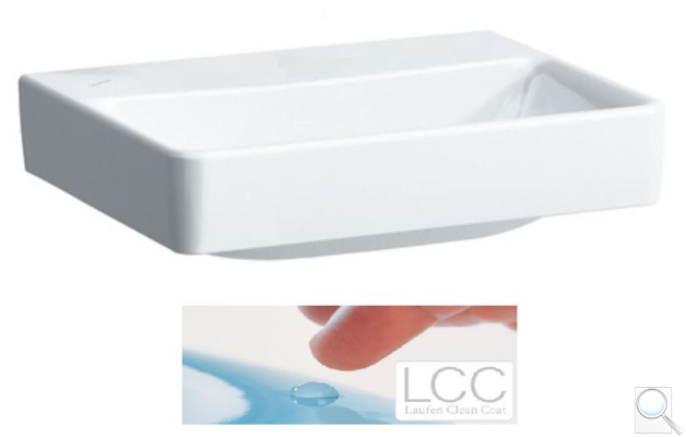 Umývátko Laufen Pro S 45x34 cm bez otvoru pro baterii, bez přepadu H8169614001421. obr. 1