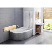 Asymetrická vana Ravak Rosa II 150x105, 160x105, 170x105 cm, bílá, akrylát, pravá nebo levá. obr. 3&nbsp;