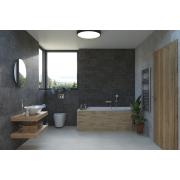 Vanová baterie SAT Fusion bez sprchového setu 150 mm páka kulatá SATBSFU222KPU. obr. 6