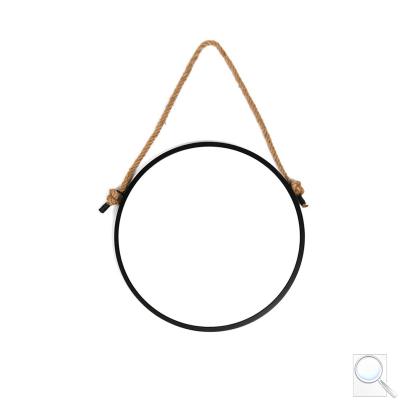 Zrcadlo Naturel 60 cm černá matná ZLAN60C obr. 1