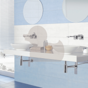 Umyvadlo na desku Villeroy & Boch Loop&Friends 43x43 cm bez otvoru pro baterii 51440001 (obr. 3)