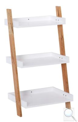 Set poličky a nosníků Naturel Home bílá/ořech mat 53,5x98x40 cm HOMEP3B obr. 1