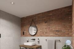 Koupelna Fineza Cement. 