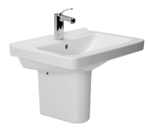 Umyvadlo Jika Cubito 55x42; 60x45; 65x48,5; 85x48,5 cm otvor pro baterii uprostřed