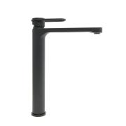 Vysoká umyvadlová baterie SAT Fusion bez výpusti matná černá SATBSFU285KPCC. &nbsp;(3)