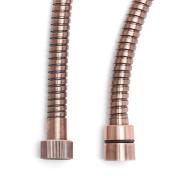 Sprchová hadice Paffoni se zámkem proti přetočení měď ZFLO001RM. obr. 3