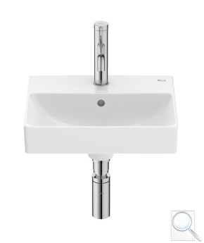 Umývátko Roca ONA 40x32 cm otvor pro baterii uprostřed A32768D000. obr. 1