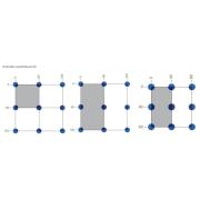 Teleskopický terč pod dlažbu 150-260 mm PEDall RIQ Alliq.