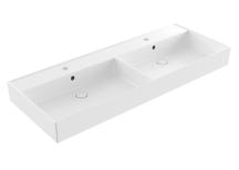 Dvojumyvadlo SAT Infinitio 120,4x46,5 cm dva otvory pro baterii SATINF212046