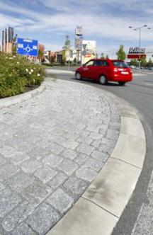 Obrubníky Ronda, obloukové