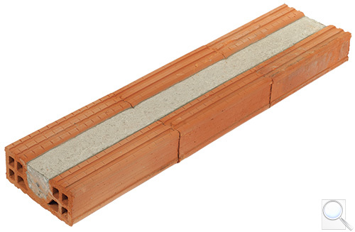 Keramické překlady HELUZ ploché. obr. 1