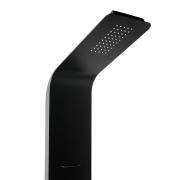 Sprchový panel SIKO na stěnu černá/chrom ALUSHOWERC. obr. 7&nbsp;