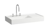 Umyvadlo Laufen Kartell by Laufen 90x46 cm tři otvory pro baterii H8103380001581